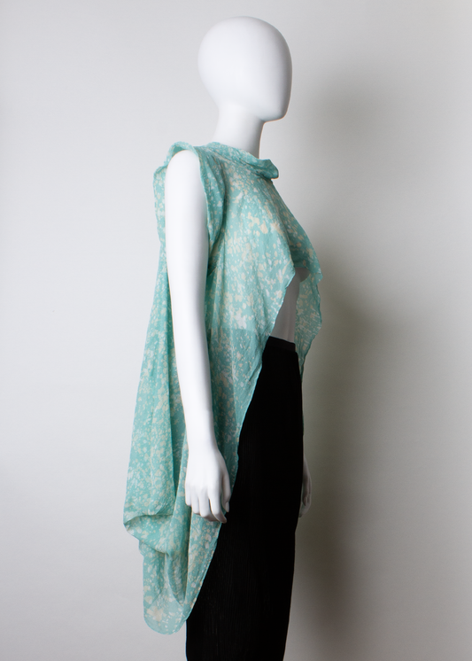 ARCHIVE 30143 - batik silk box tank