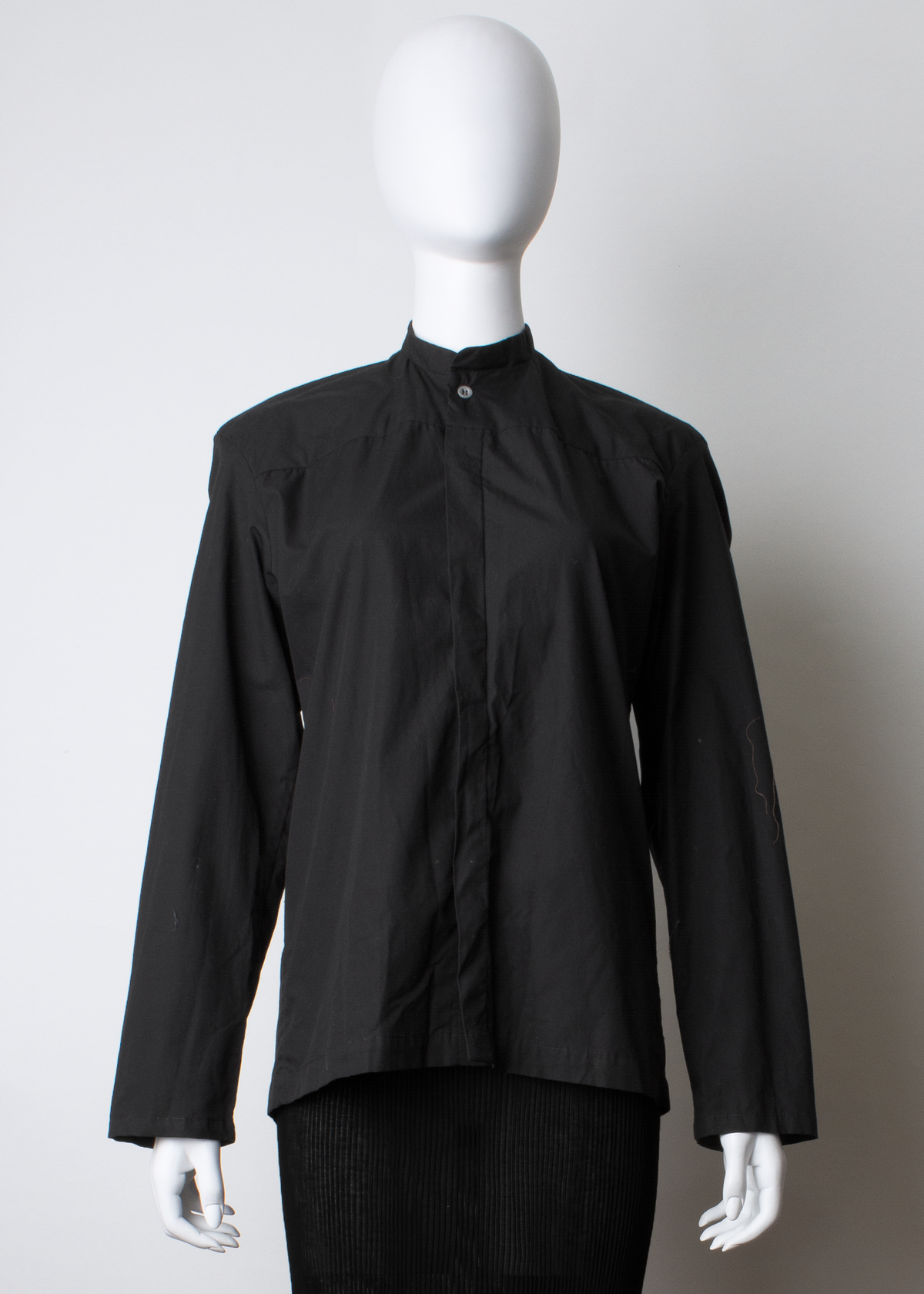 ARCHIVE 30165 - black cotton shirt