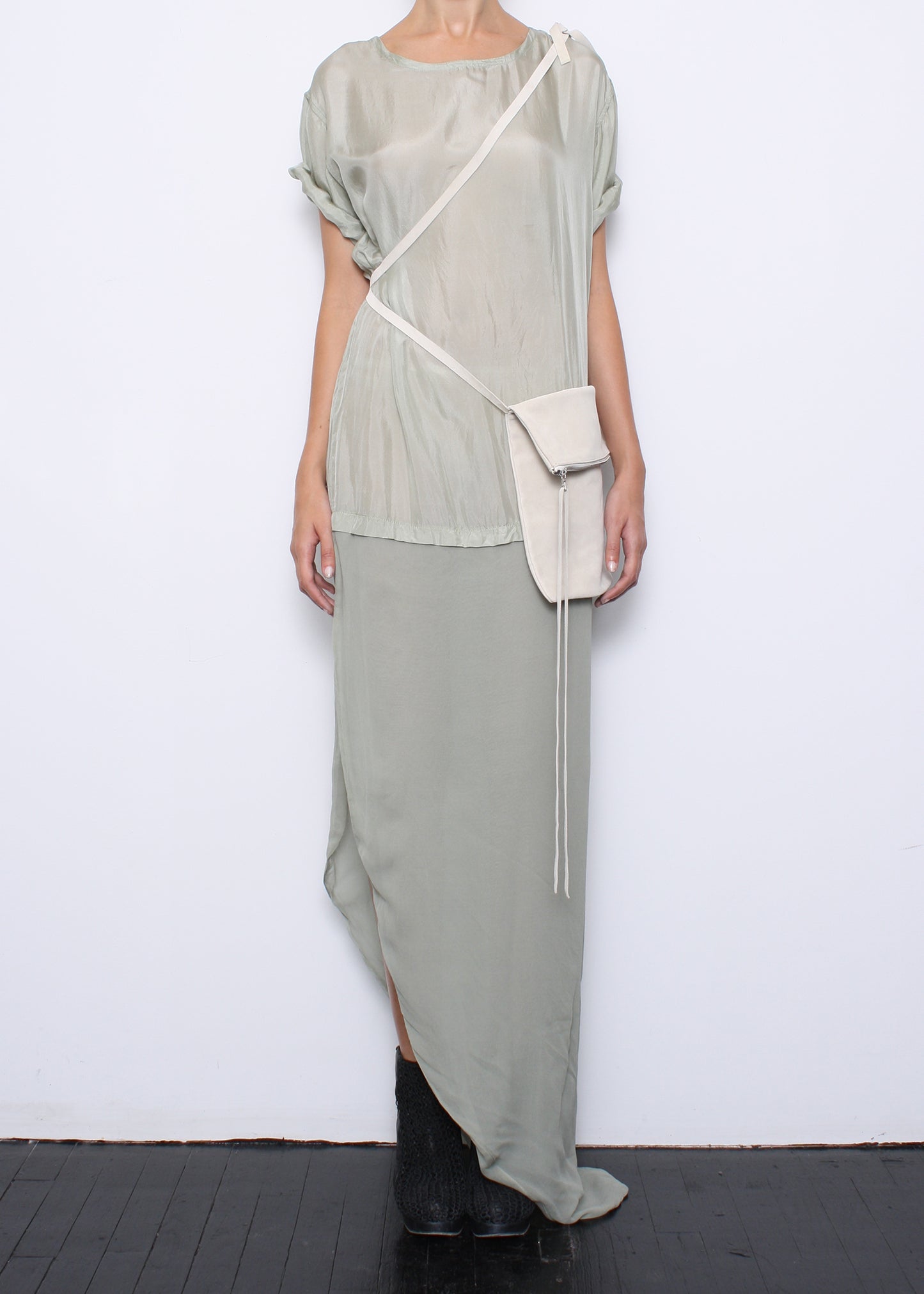 ARCHIVE 40019 - exhale dress sage