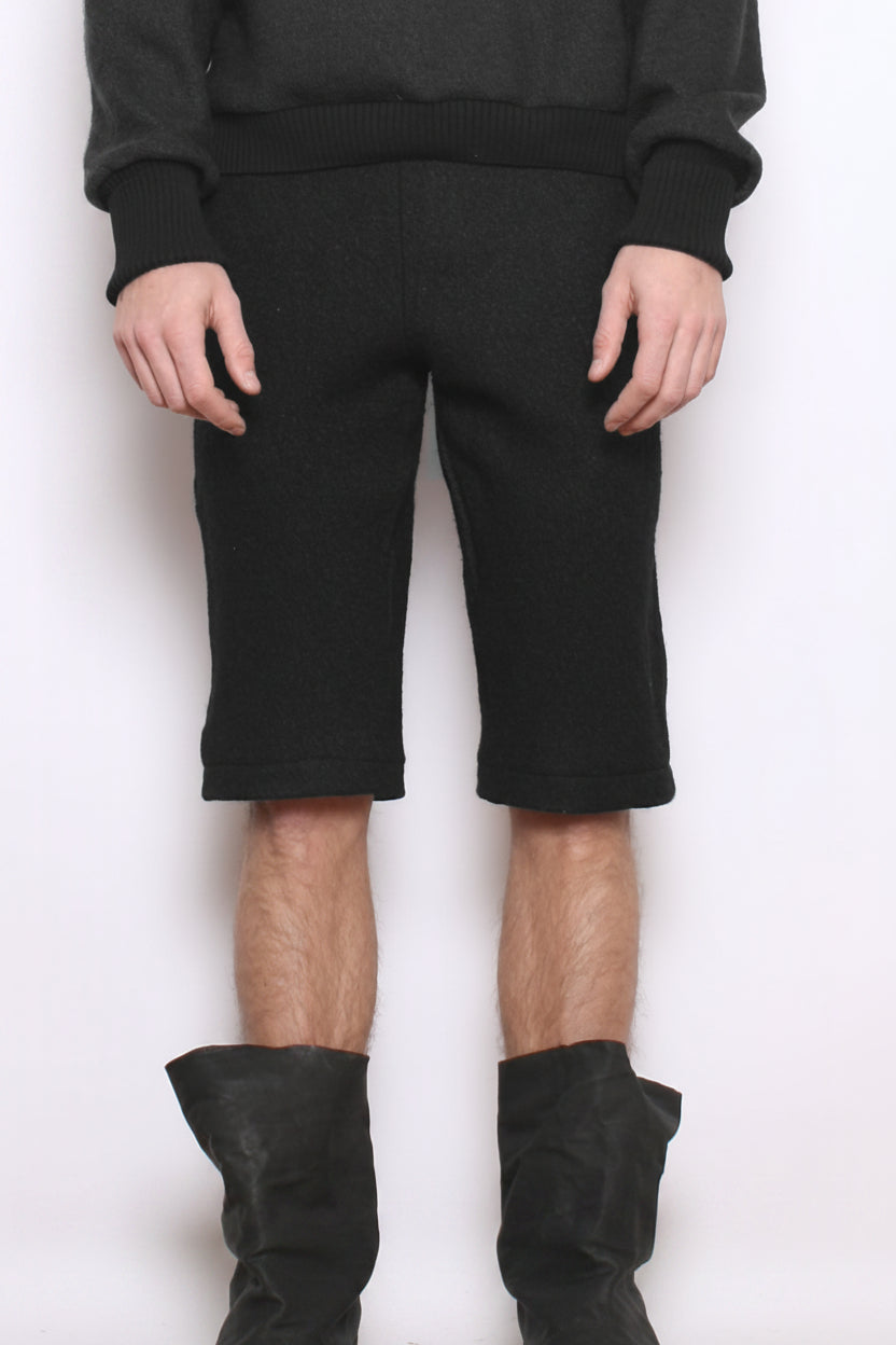 ARCHIVE 50023 - plush shorts black