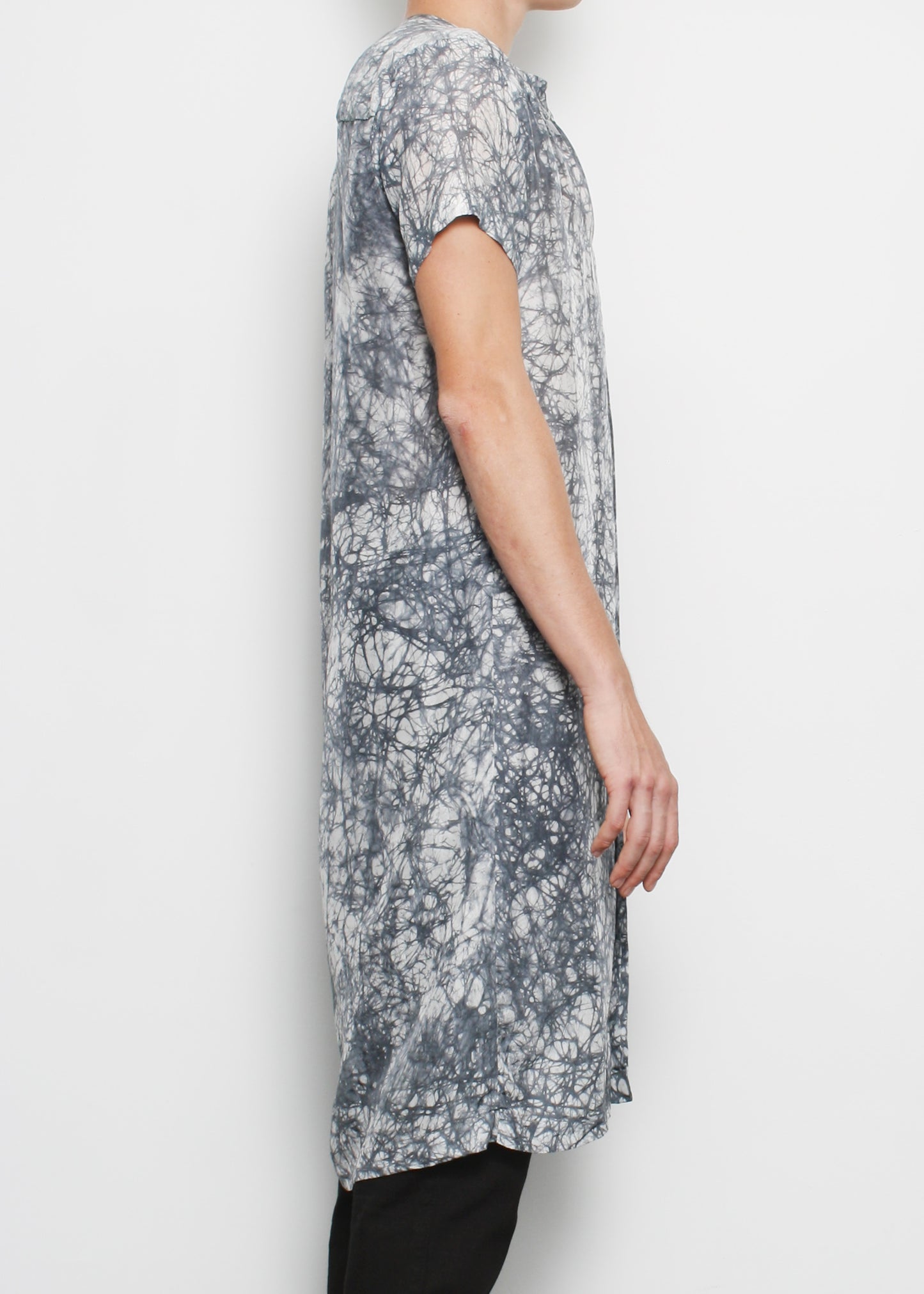ARCHIVE 40061 - taper shirt grey crackle