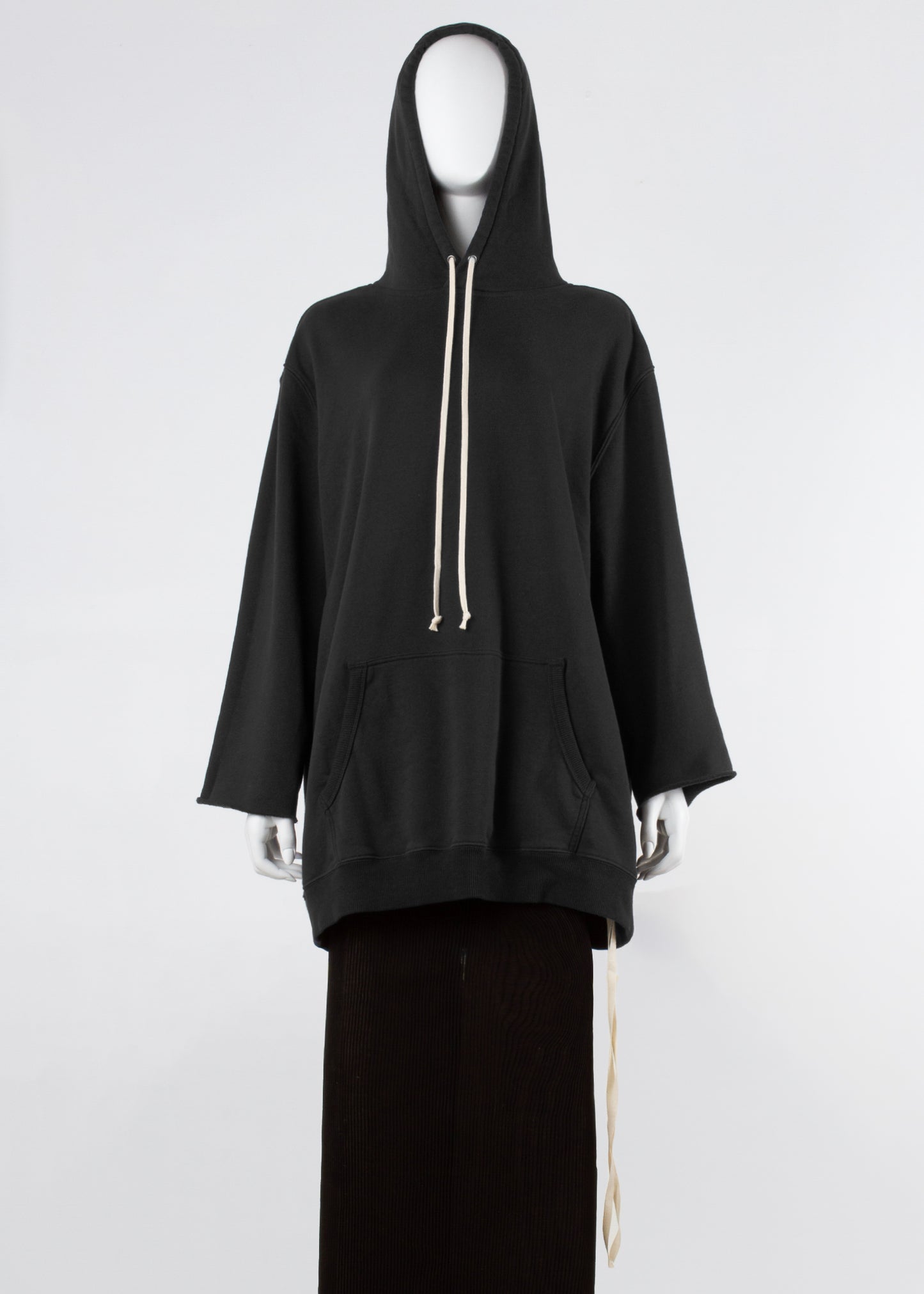 thump hoodie - black