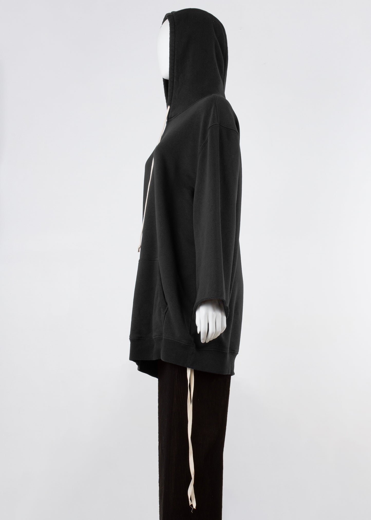 thump hoodie - black