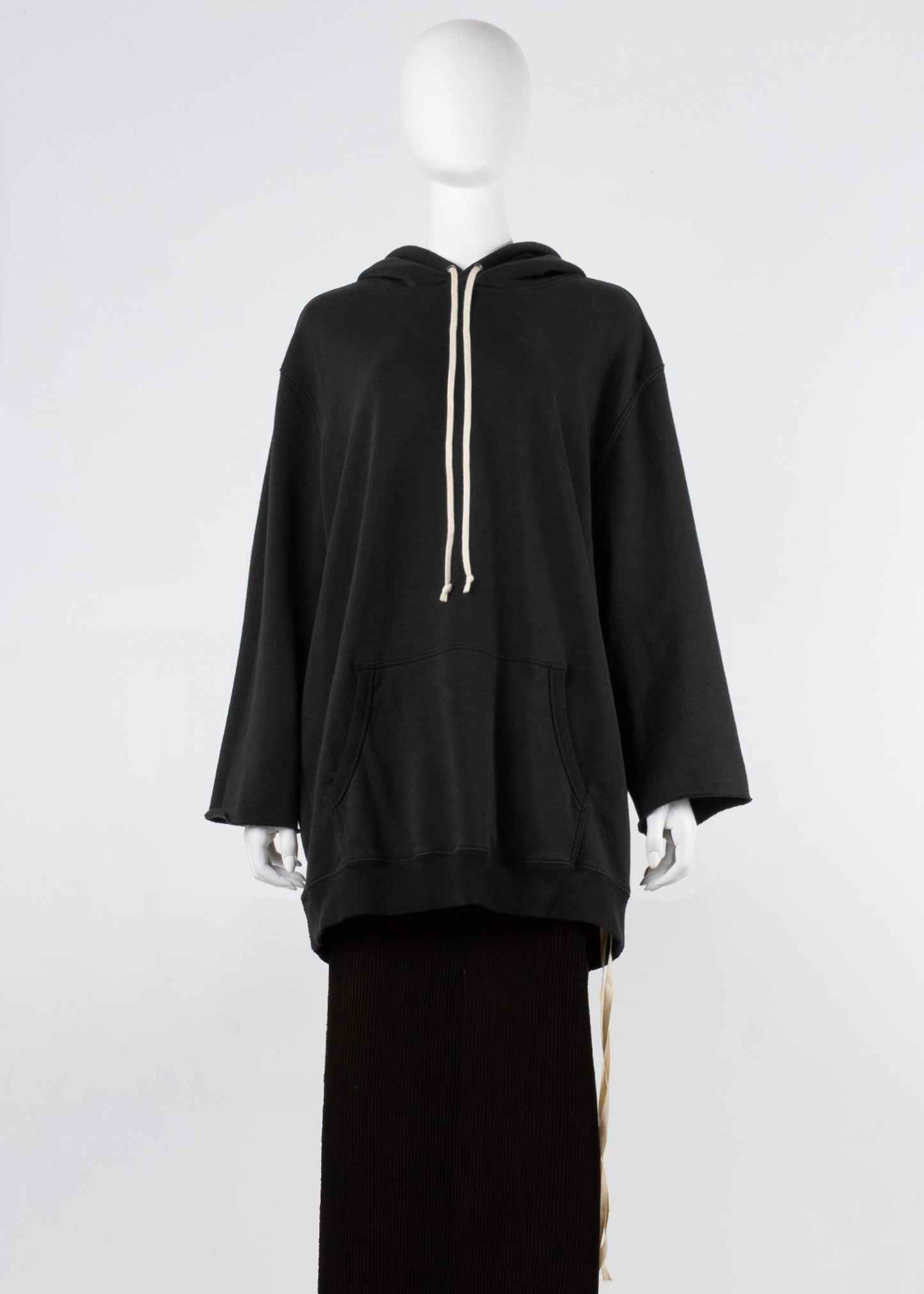 thump hoodie - black