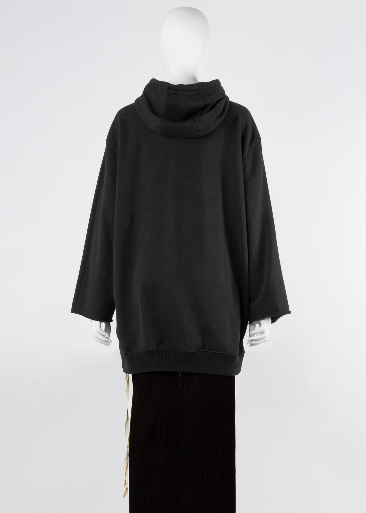 thump hoodie - black