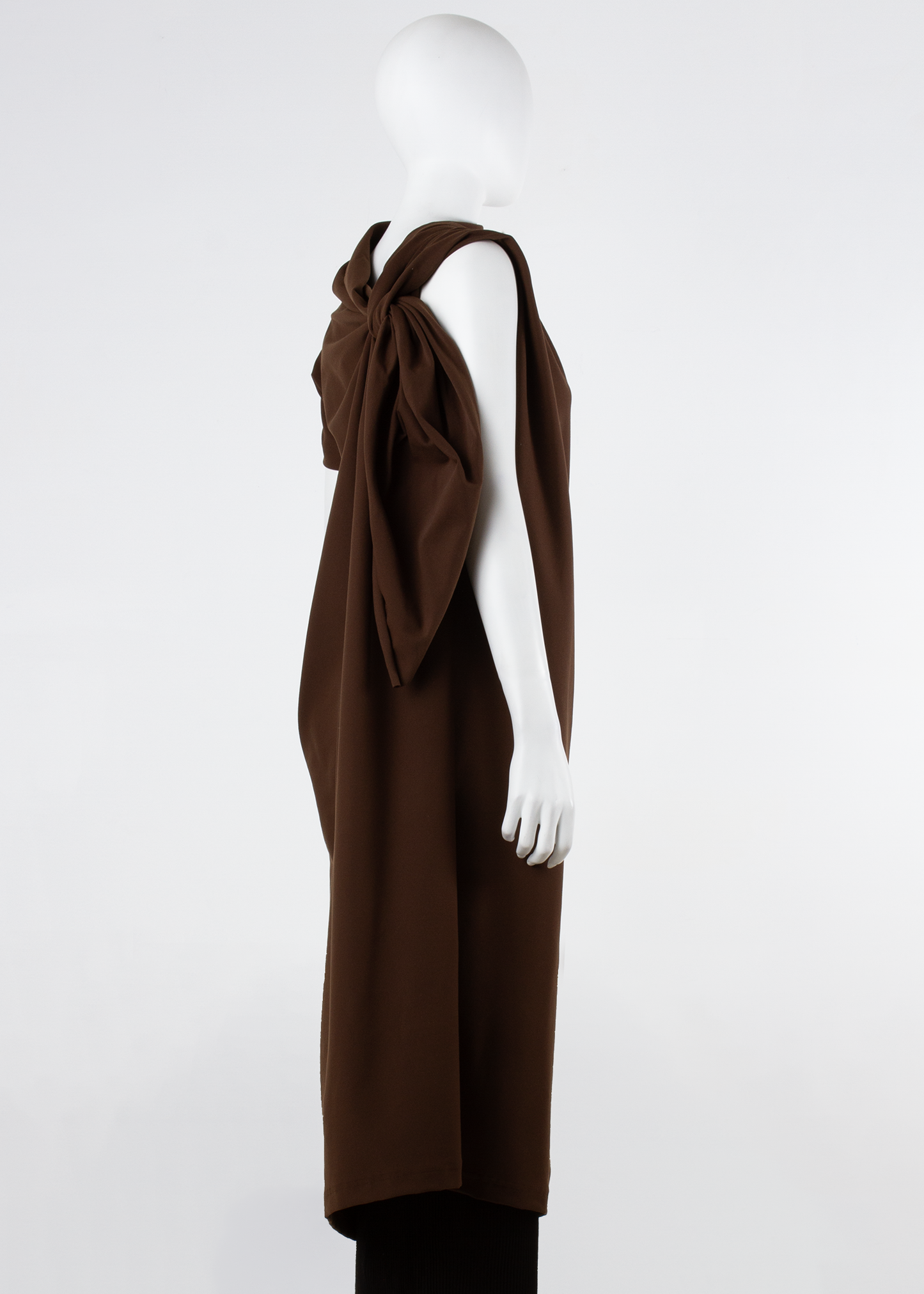 trammel dress - brown