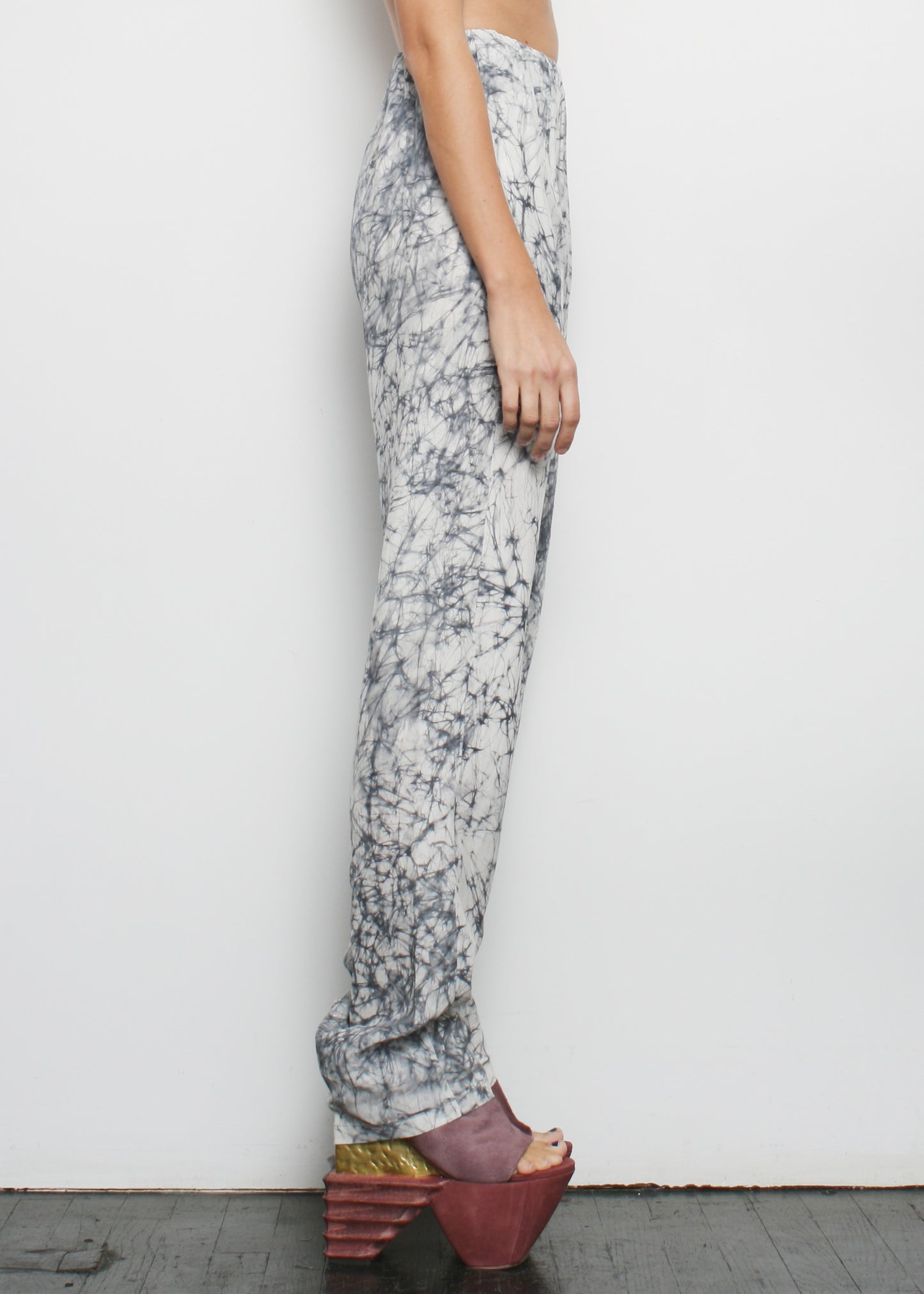 ARCHIVE 40053 - walker pant grey crackle