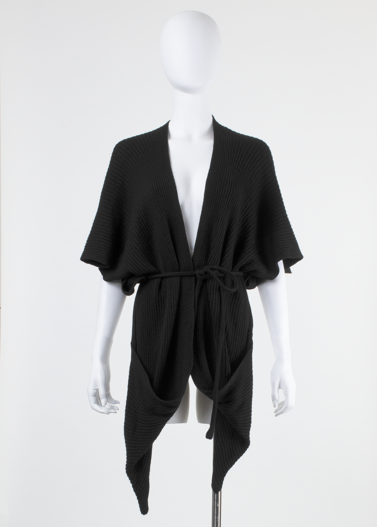ARCHIVE 50043 - point pocket cardigan black