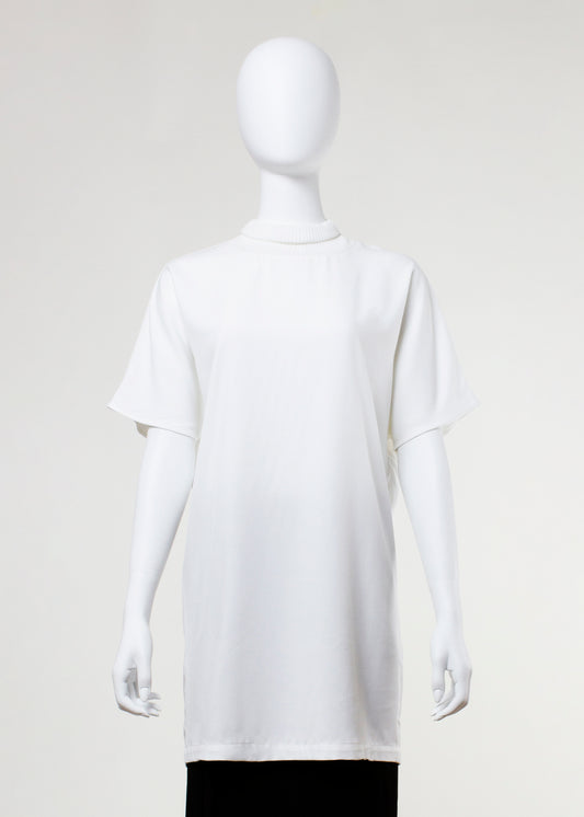 beech tunic - raw white