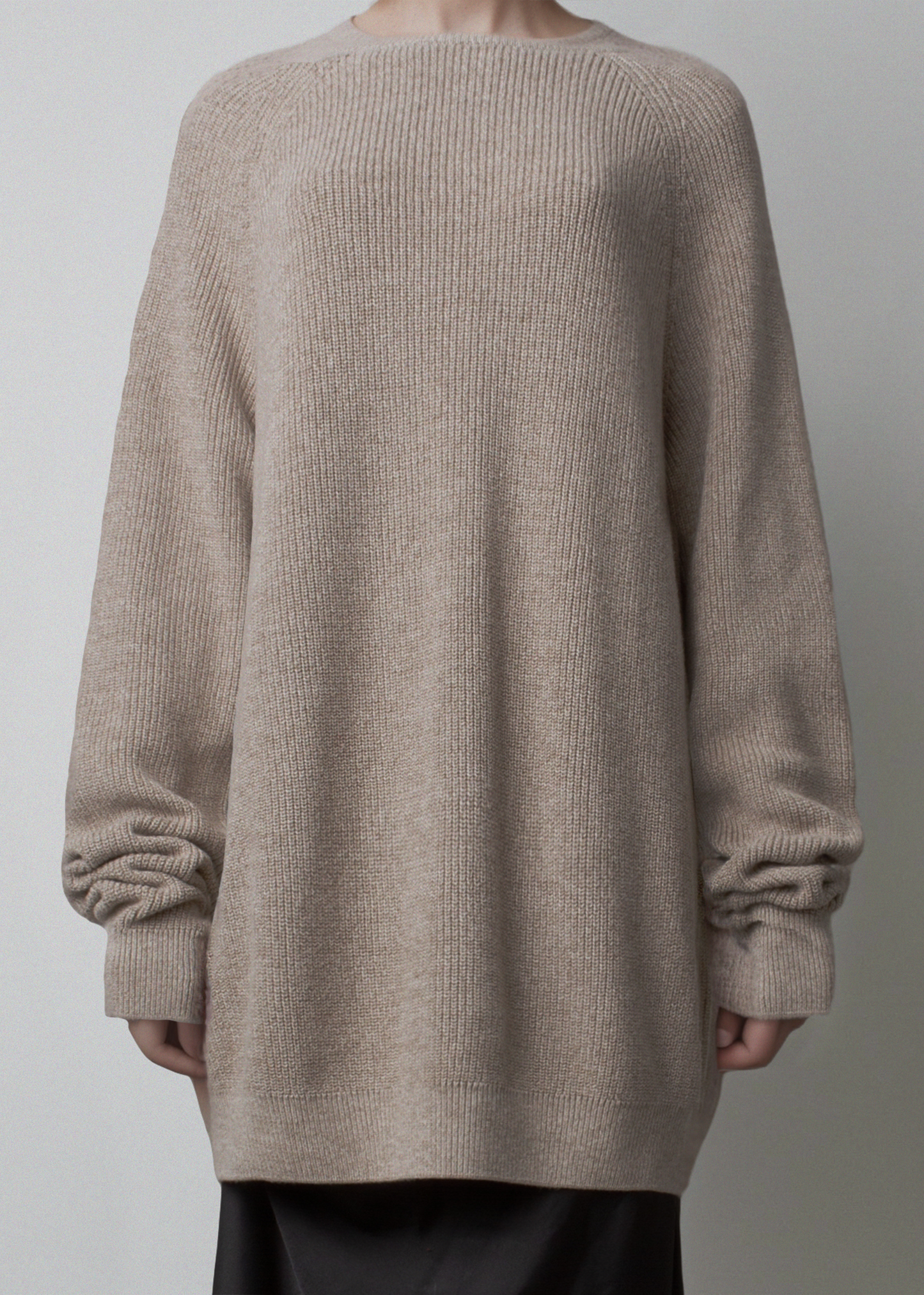 SD_107_91 Senvira sweater beige heather