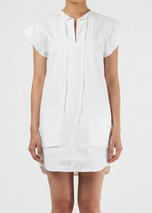 ARCHIVE 22172 - white cotton tunic