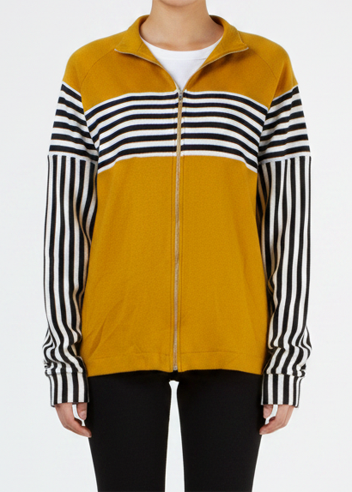 ARCHIVE 22017 - yellow wool track jacket