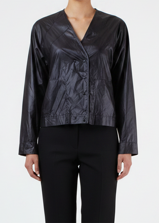 ARCHIVE 22212 - black nylon jacket