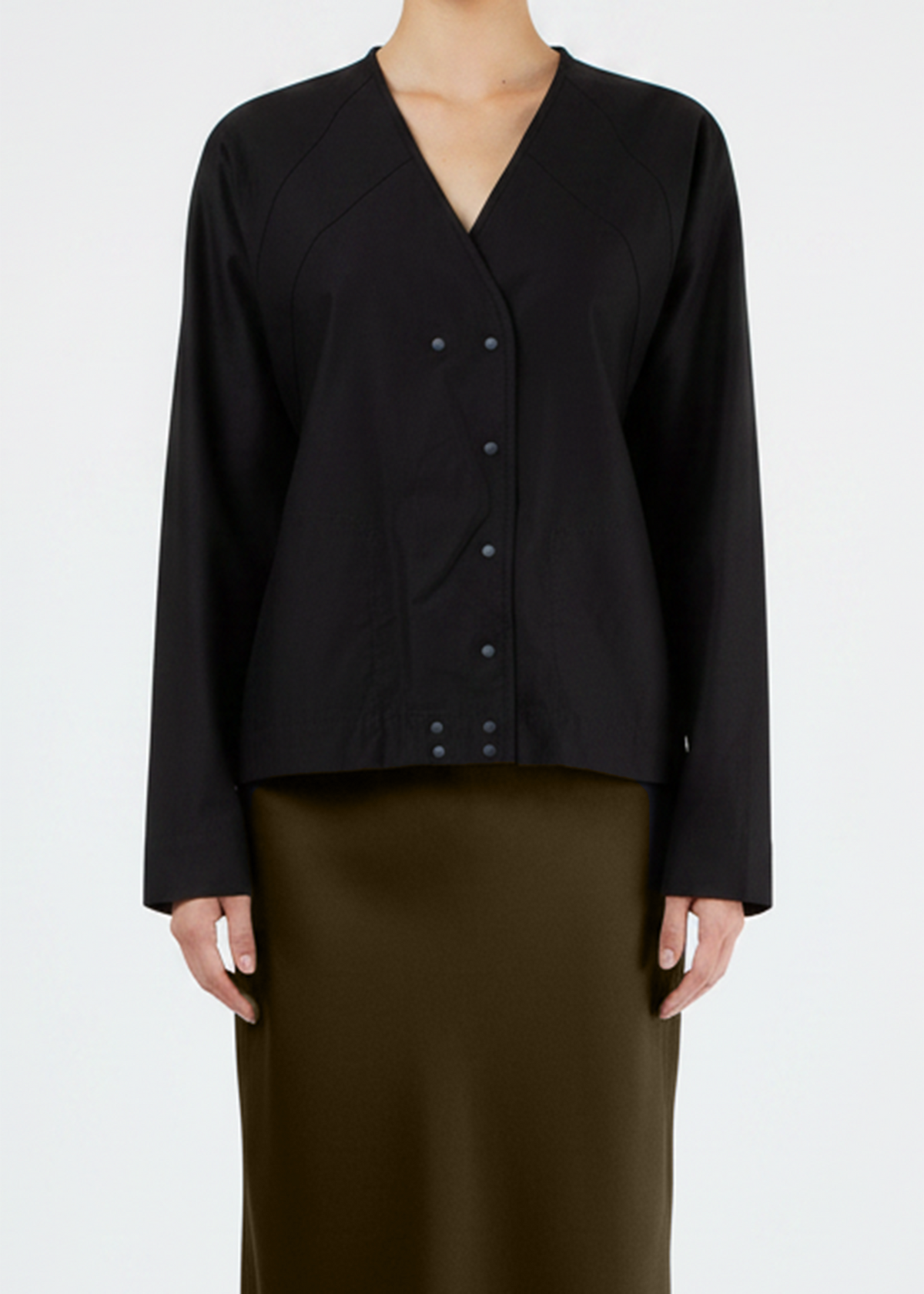 ARCHIVE 22214 - black cotton jacket