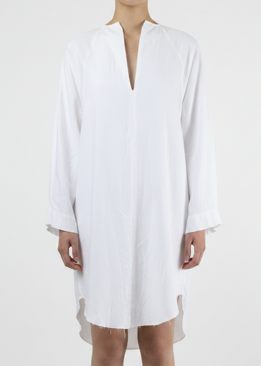ARCHIVE 22215 - white tencel tunic