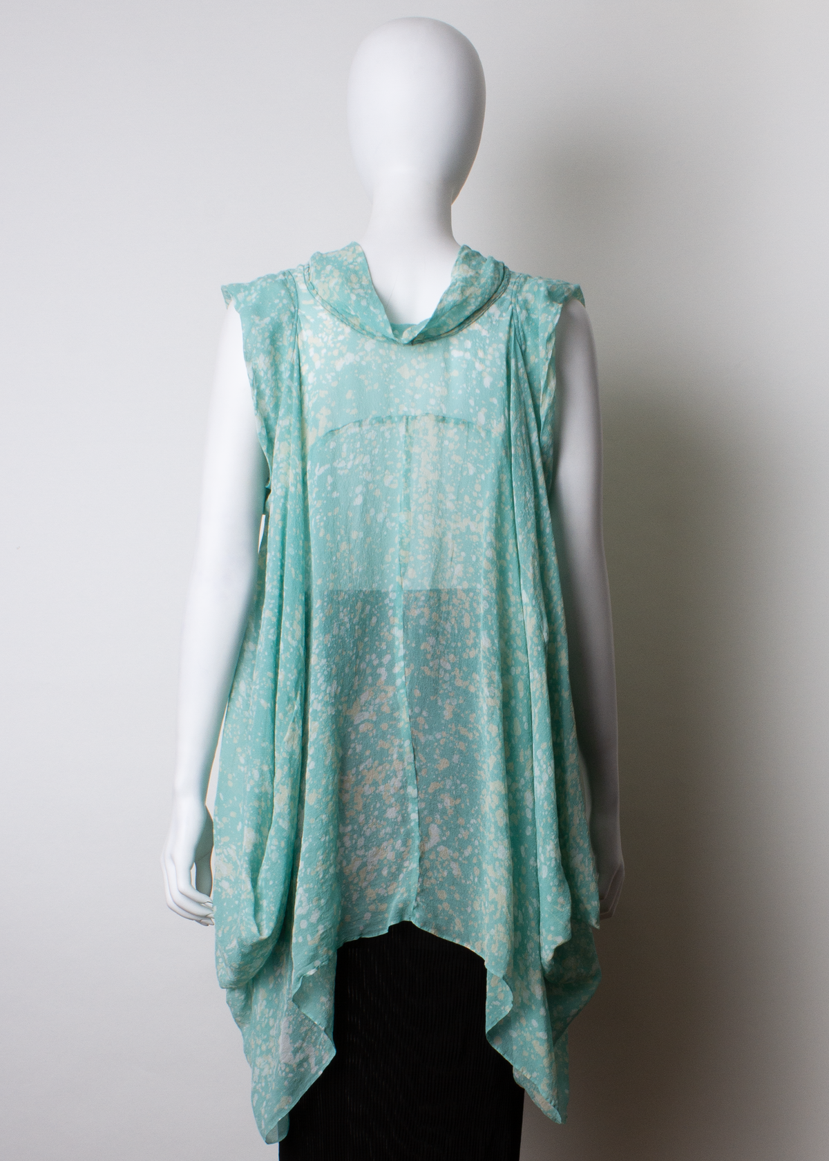 ARCHIVE 30143 - batik silk box tank