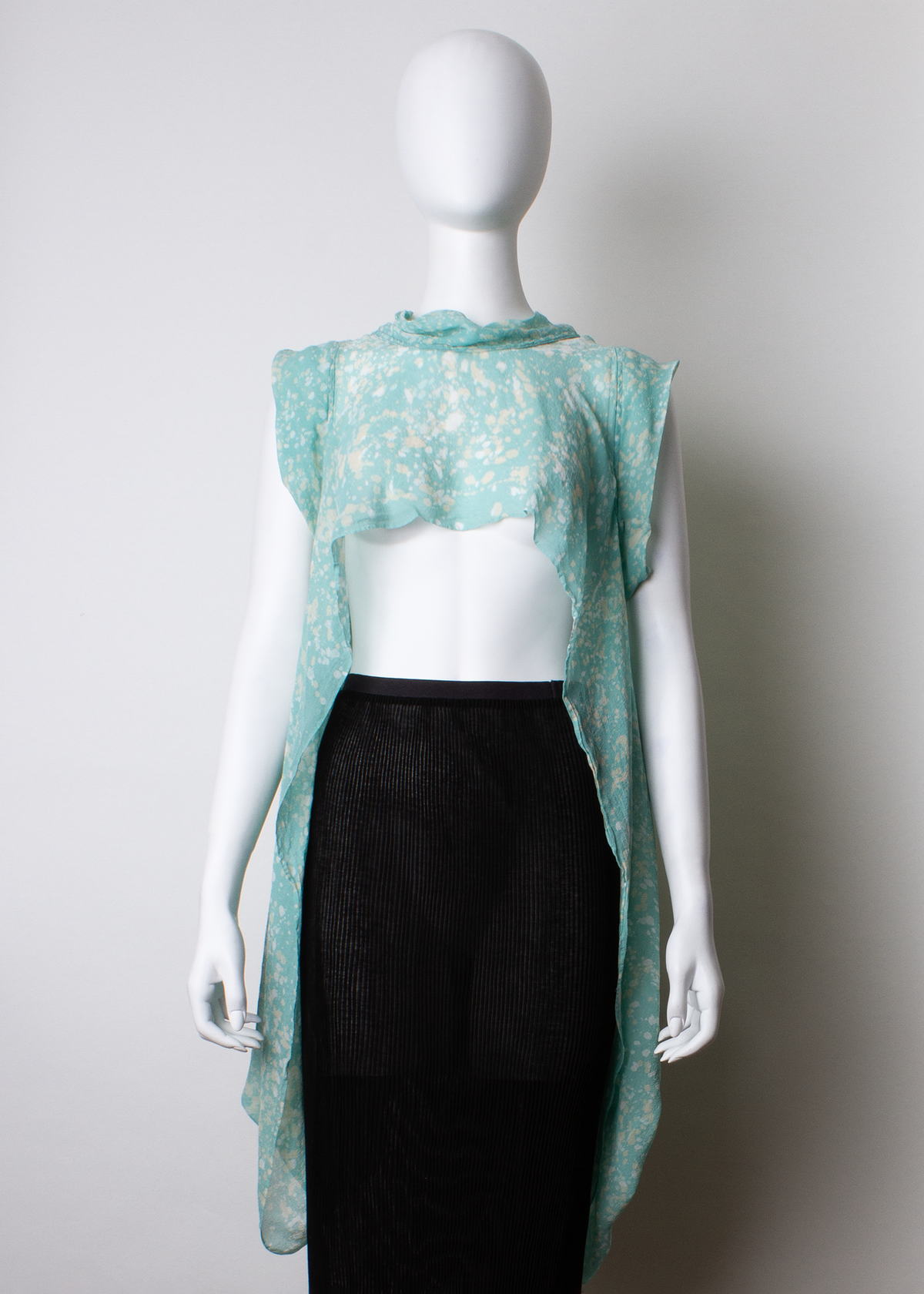 ARCHIVE 30143 - batik silk box tank
