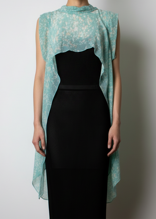 ARCHIVE 30143 - batik silk box tank