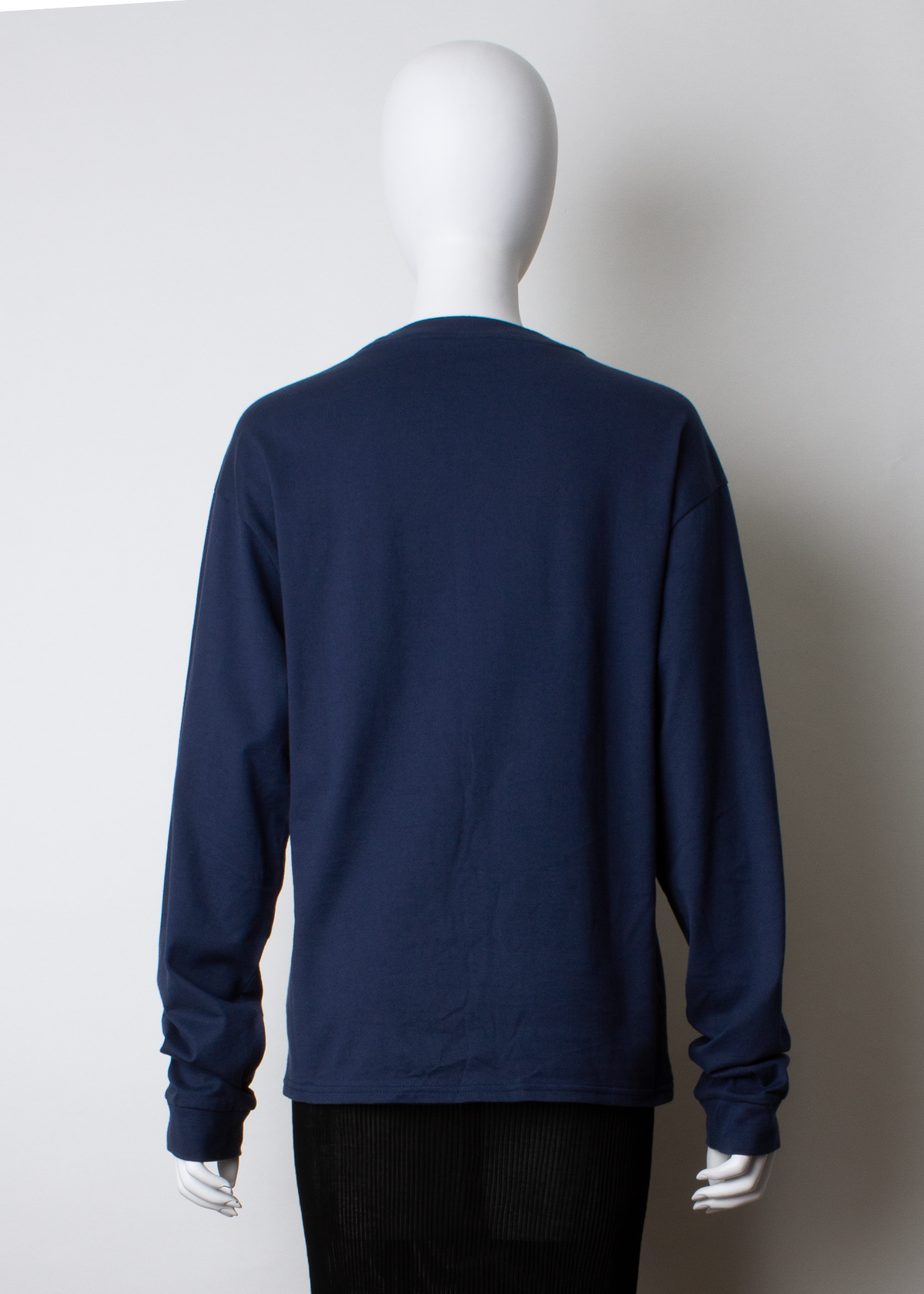 ARCHIVE 30157 - printed cotton tshirt navy
