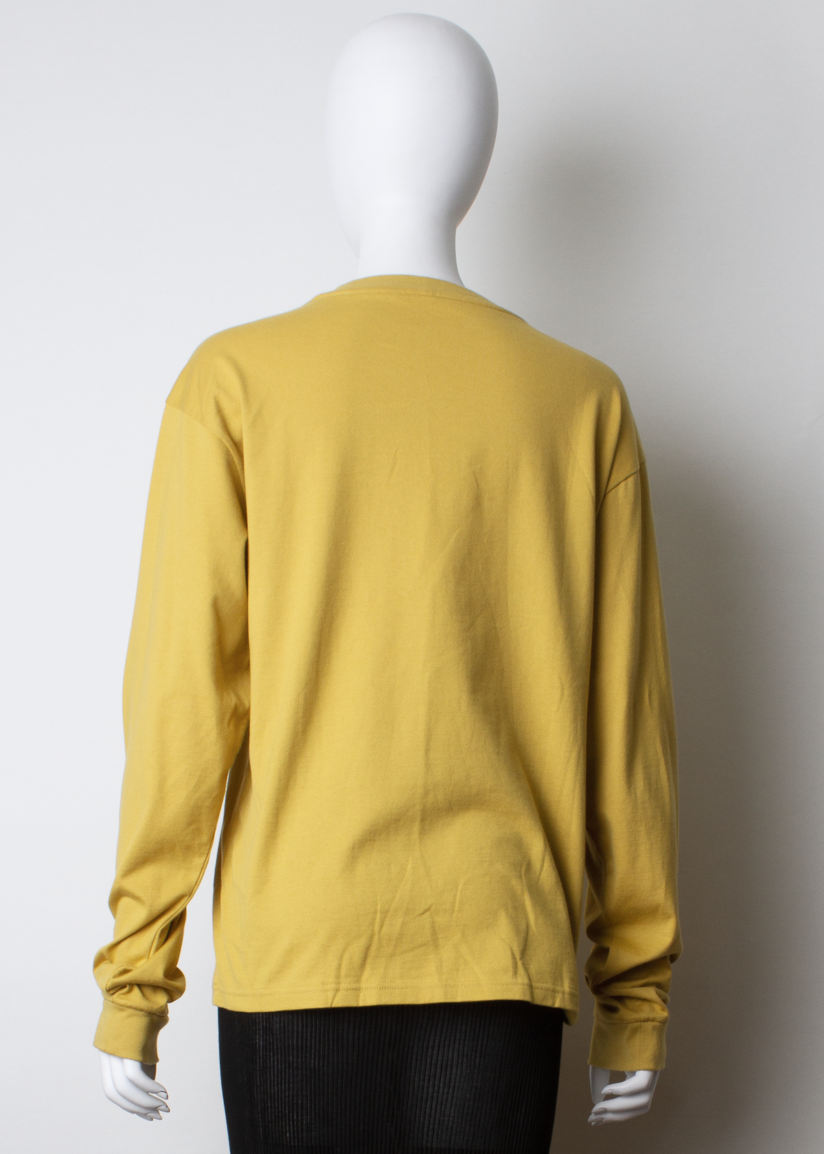 ARCHIVE 30160 - printed cotton tshirt mustard