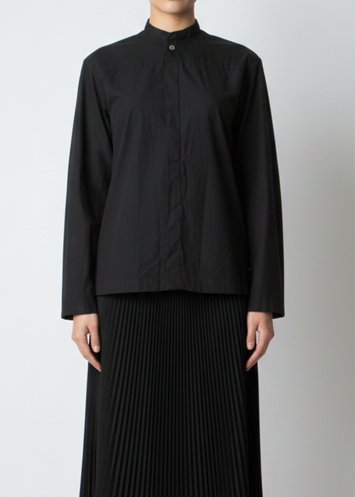 ARCHIVE 30165 - black cotton shirt