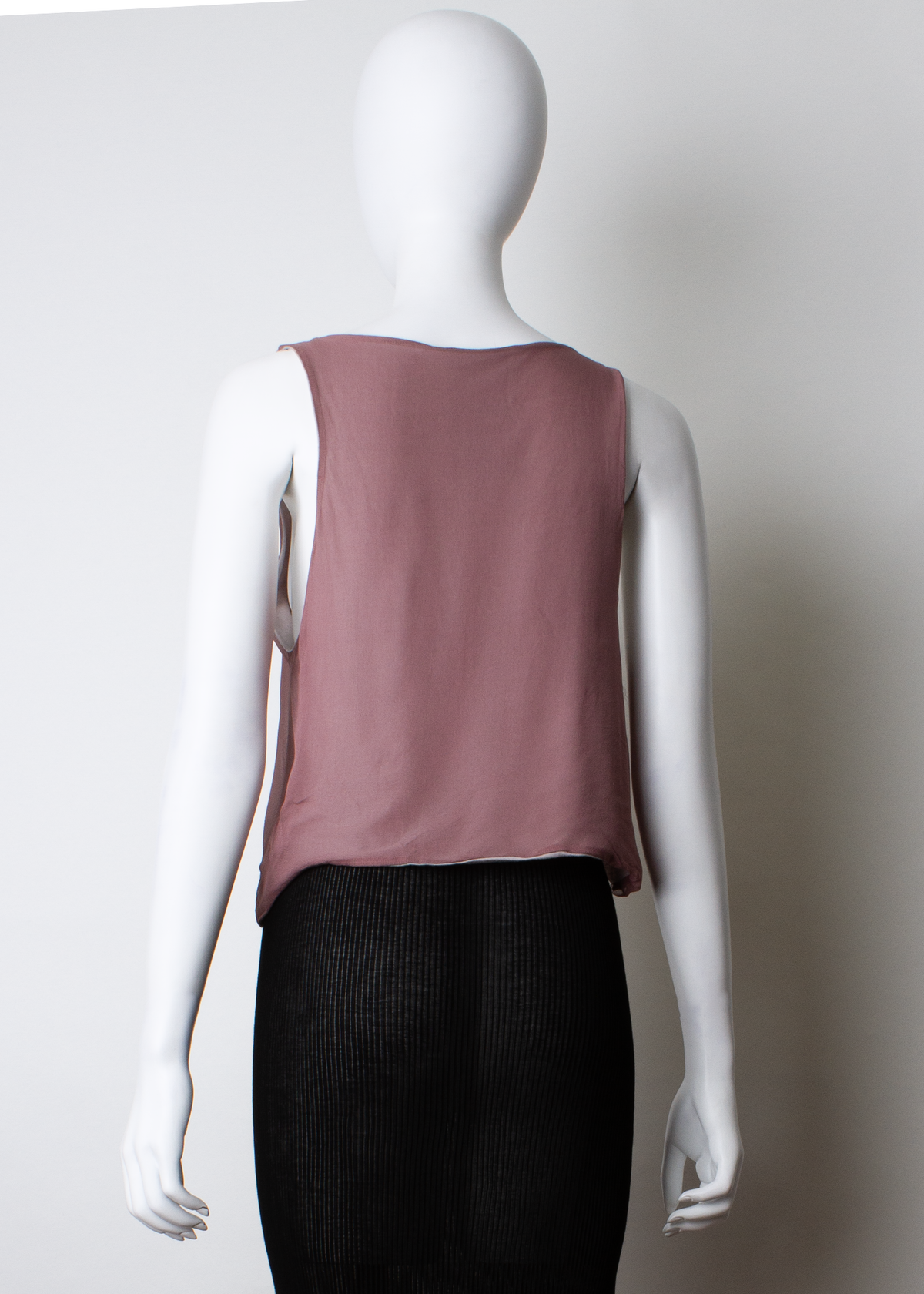 ARCHIVE 30166 - wine silk tank