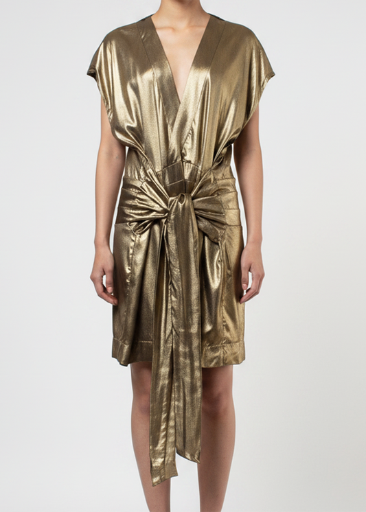 ARCHIVE 22238 - gold silk tunic