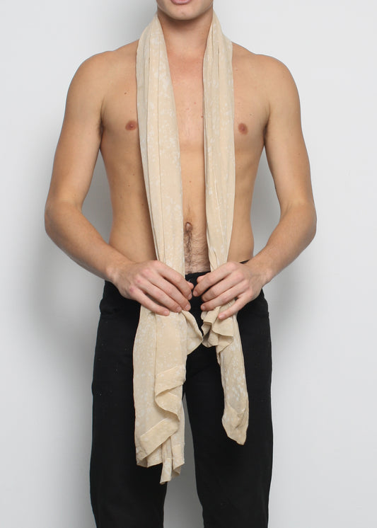 ARCHIVE 40063 - OD sheer scarf buff