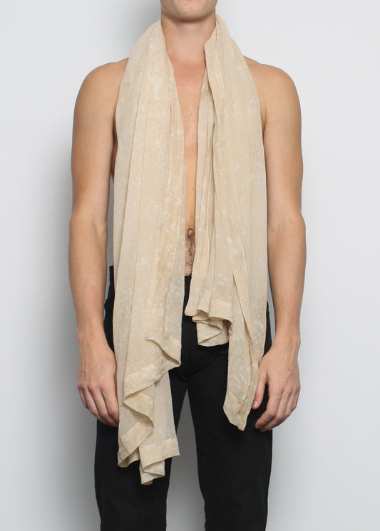 ARCHIVE 40063 - OD sheer scarf buff