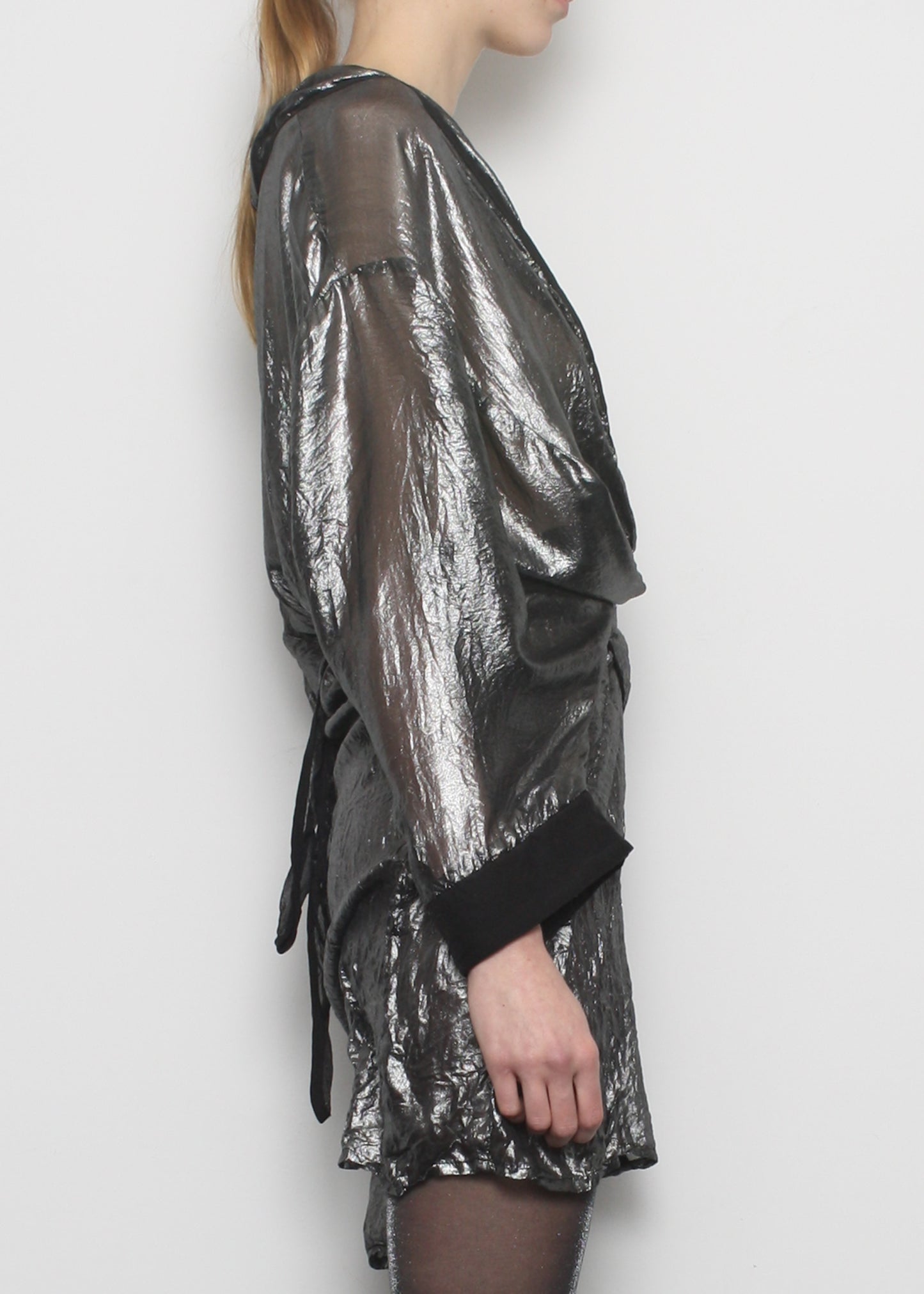 ARCHIVE 50010 - silk jumpsuit silver