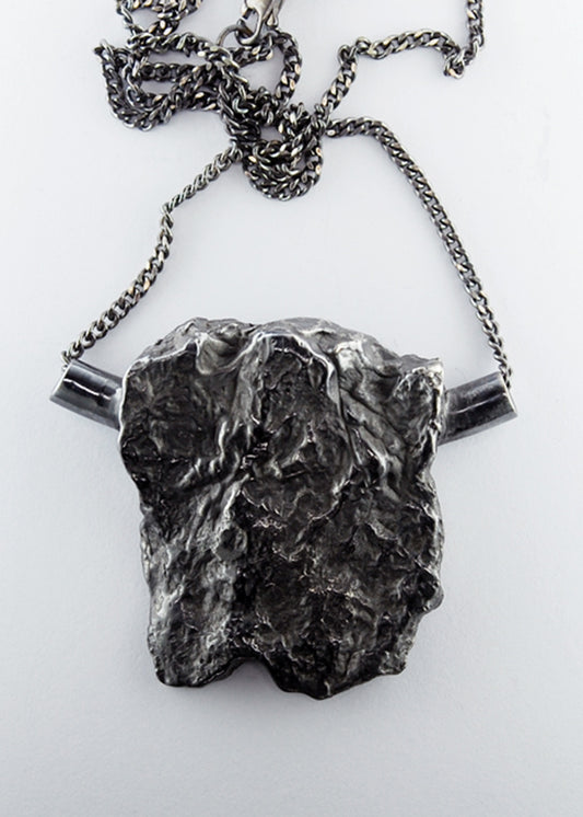 ARCHIVE 40110 - cube necklace black