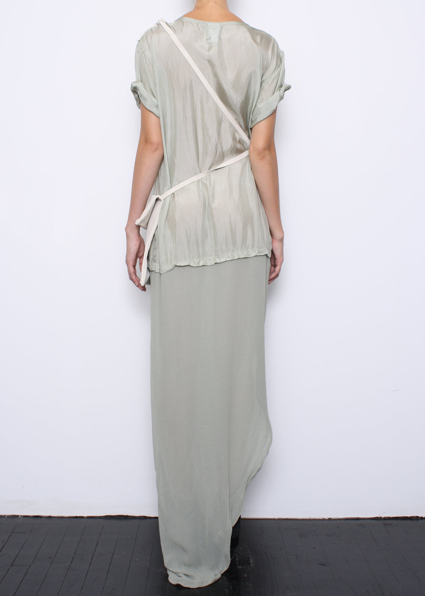ARCHIVE 40019 - exhale dress sage
