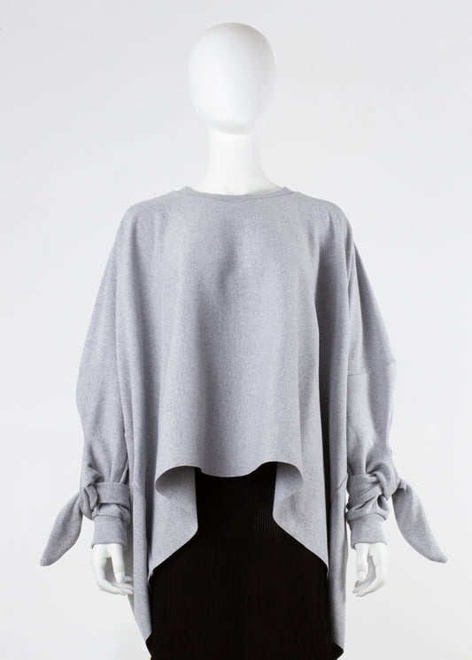 leash sweatshirt - grey