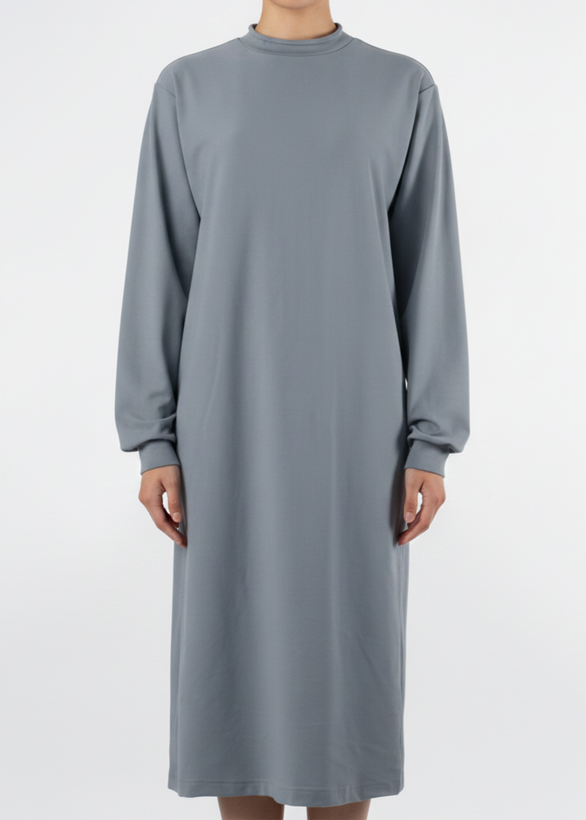 SECONDS leth tunic - grey