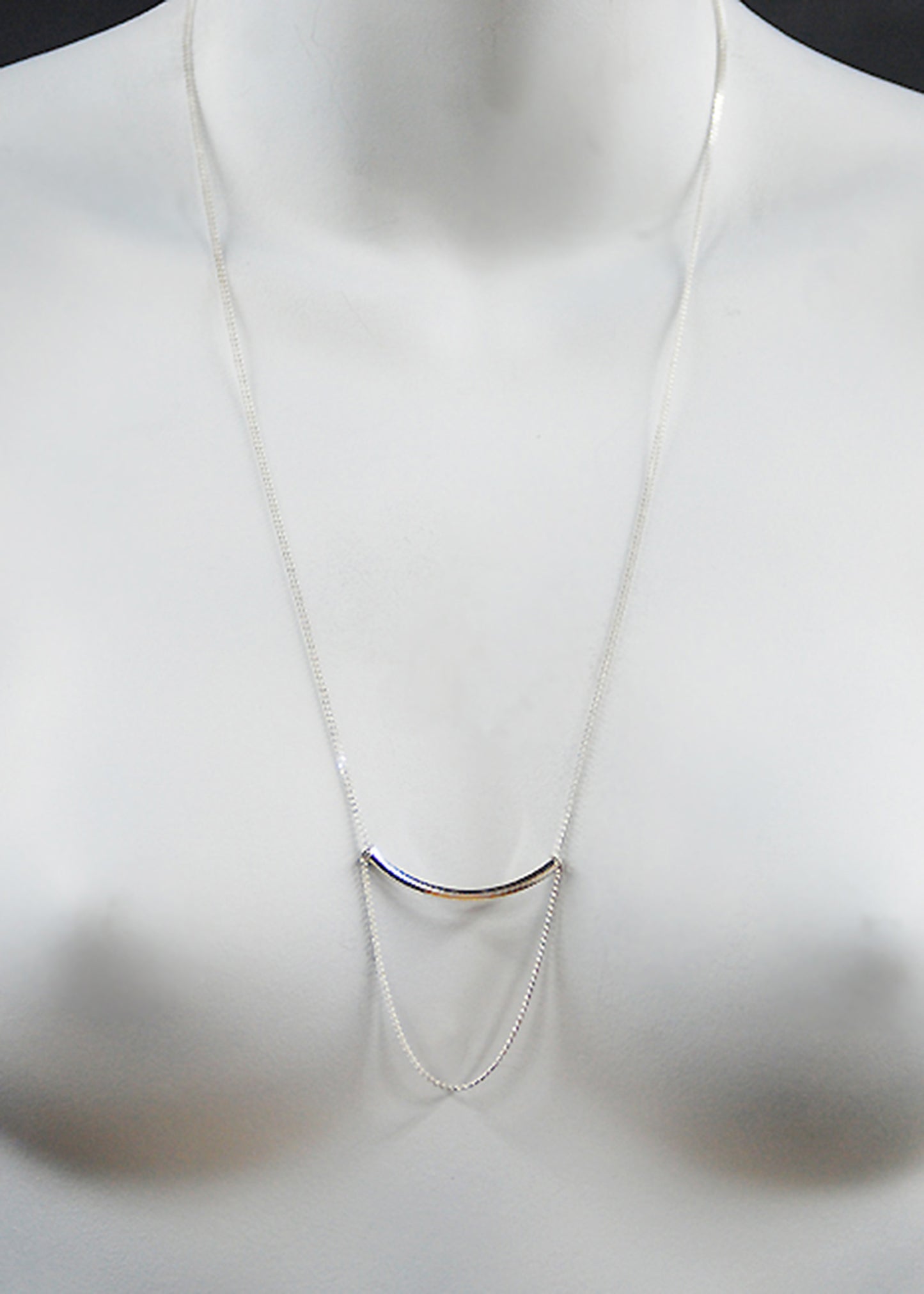 ARCHIVE 40092 - path necklace silver