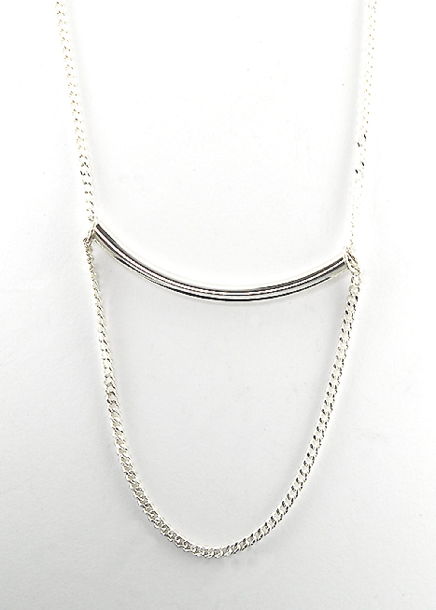 ARCHIVE 40092 - path necklace silver
