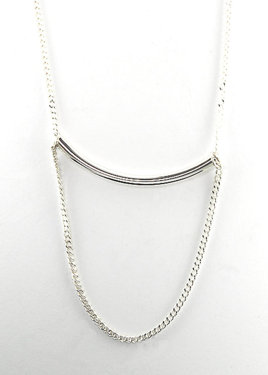 ARCHIVE 40092 - path necklace silver