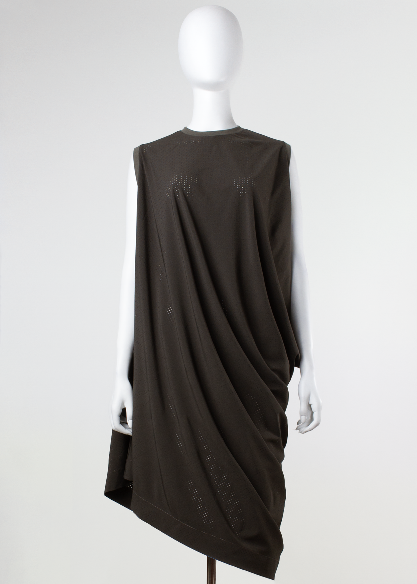 rhombus dress - dark olive