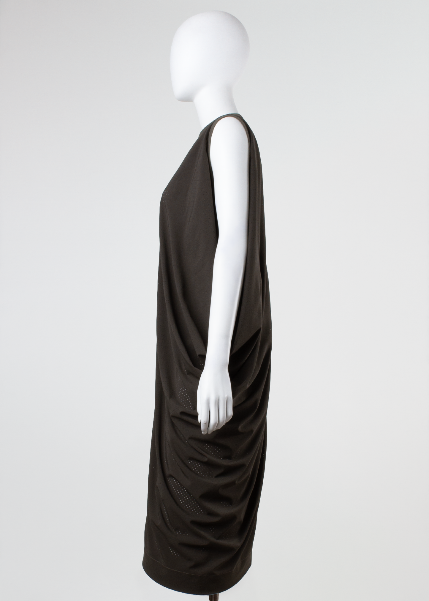 rhombus dress - dark olive