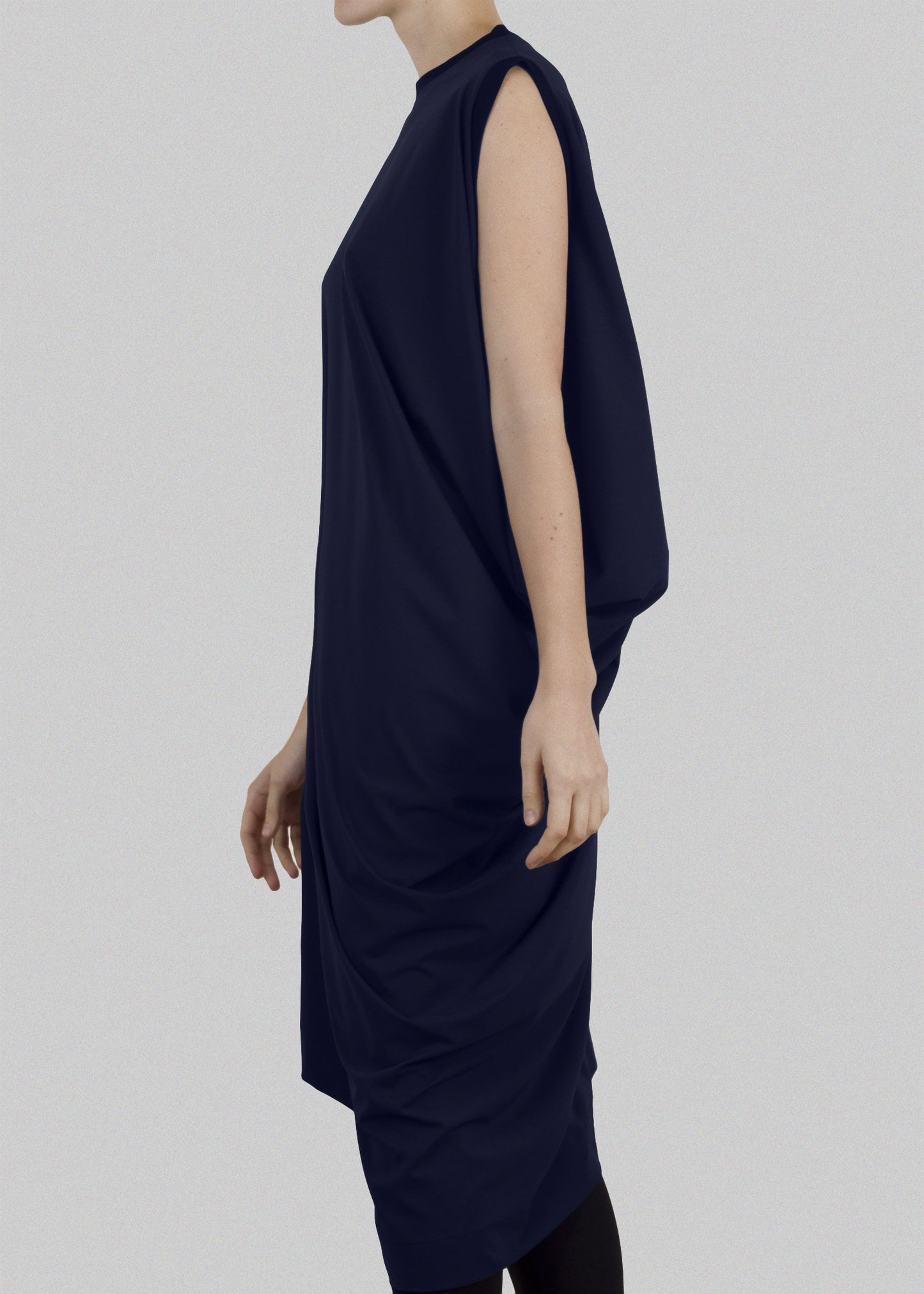 CO_004_04 rhombus dress navy