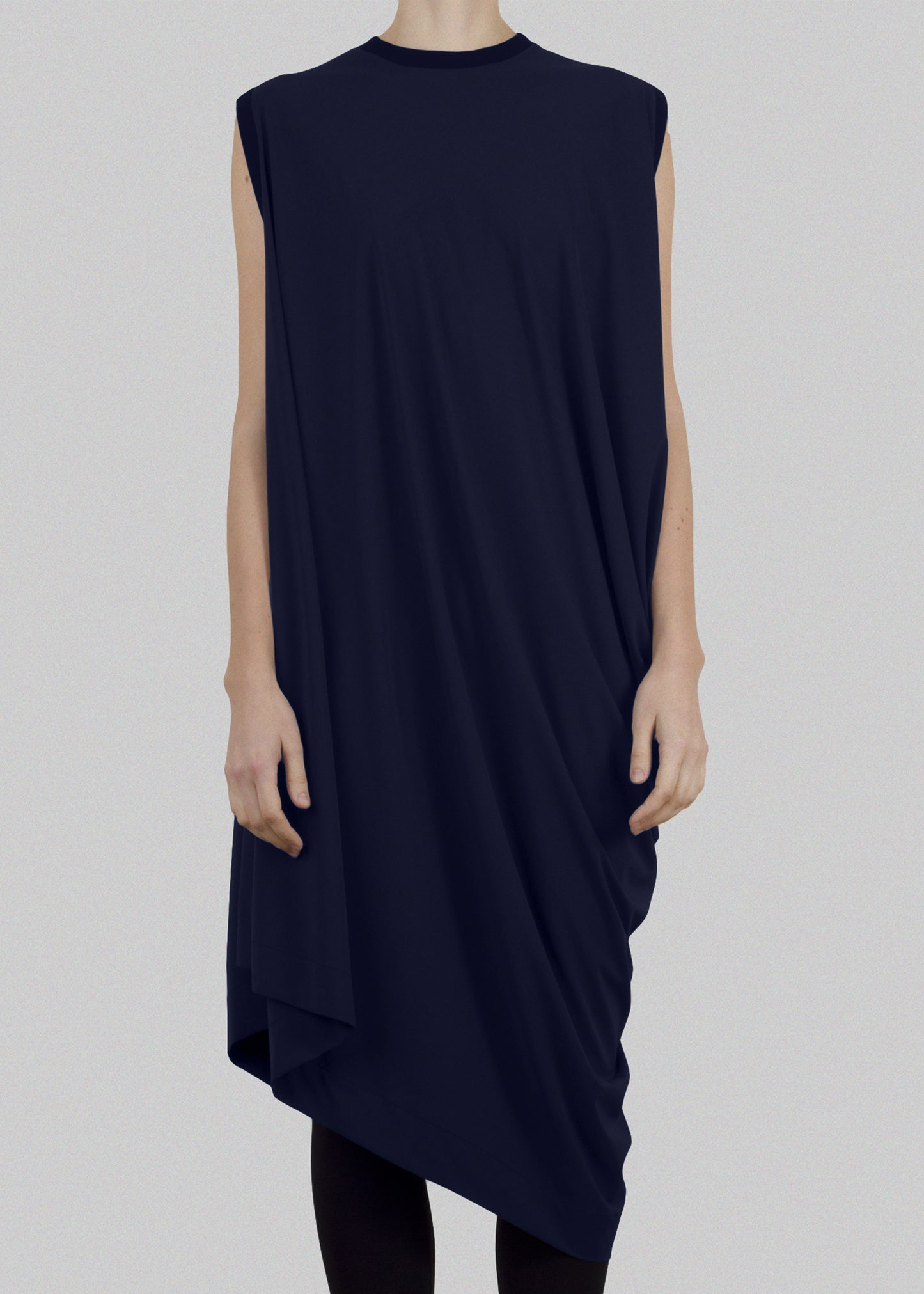 CO_004_04 rhombus dress navy