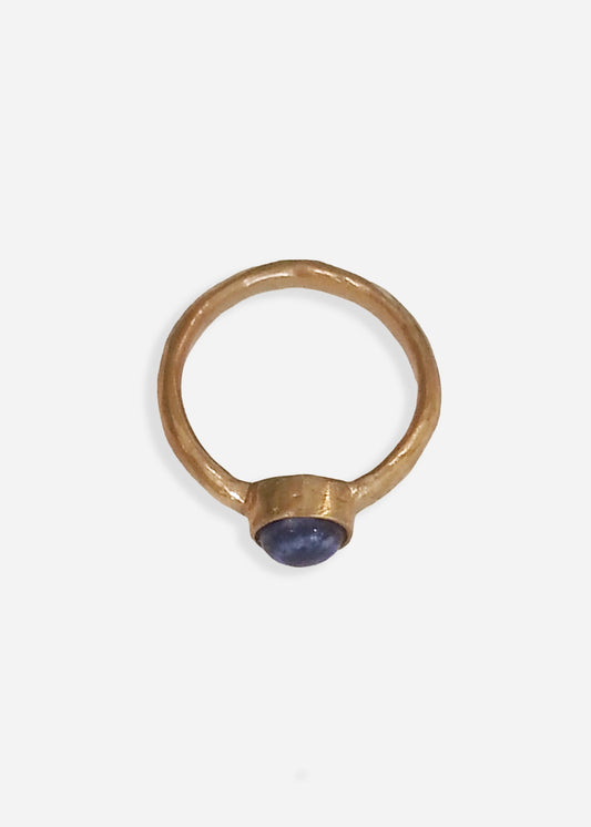 simple ring - lapis lazuli