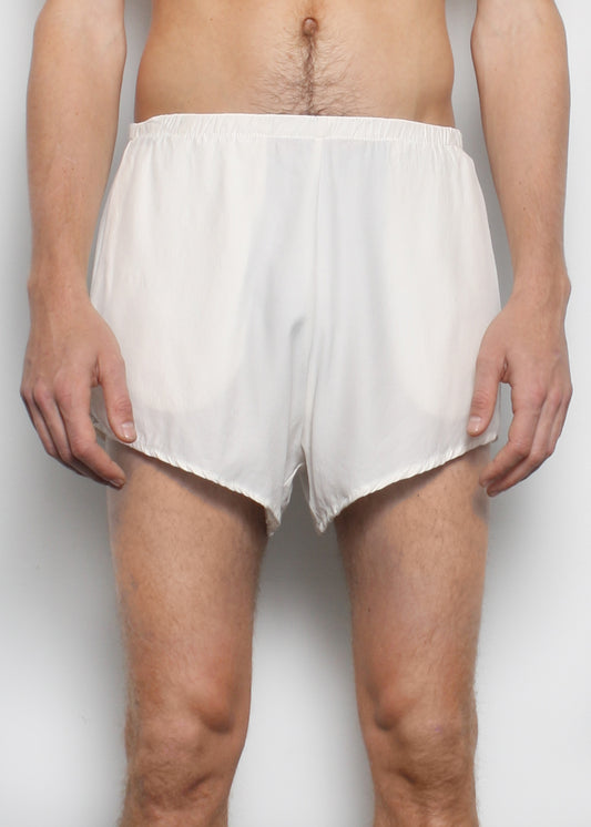 ARCHIVE 40041 - scant short raw white