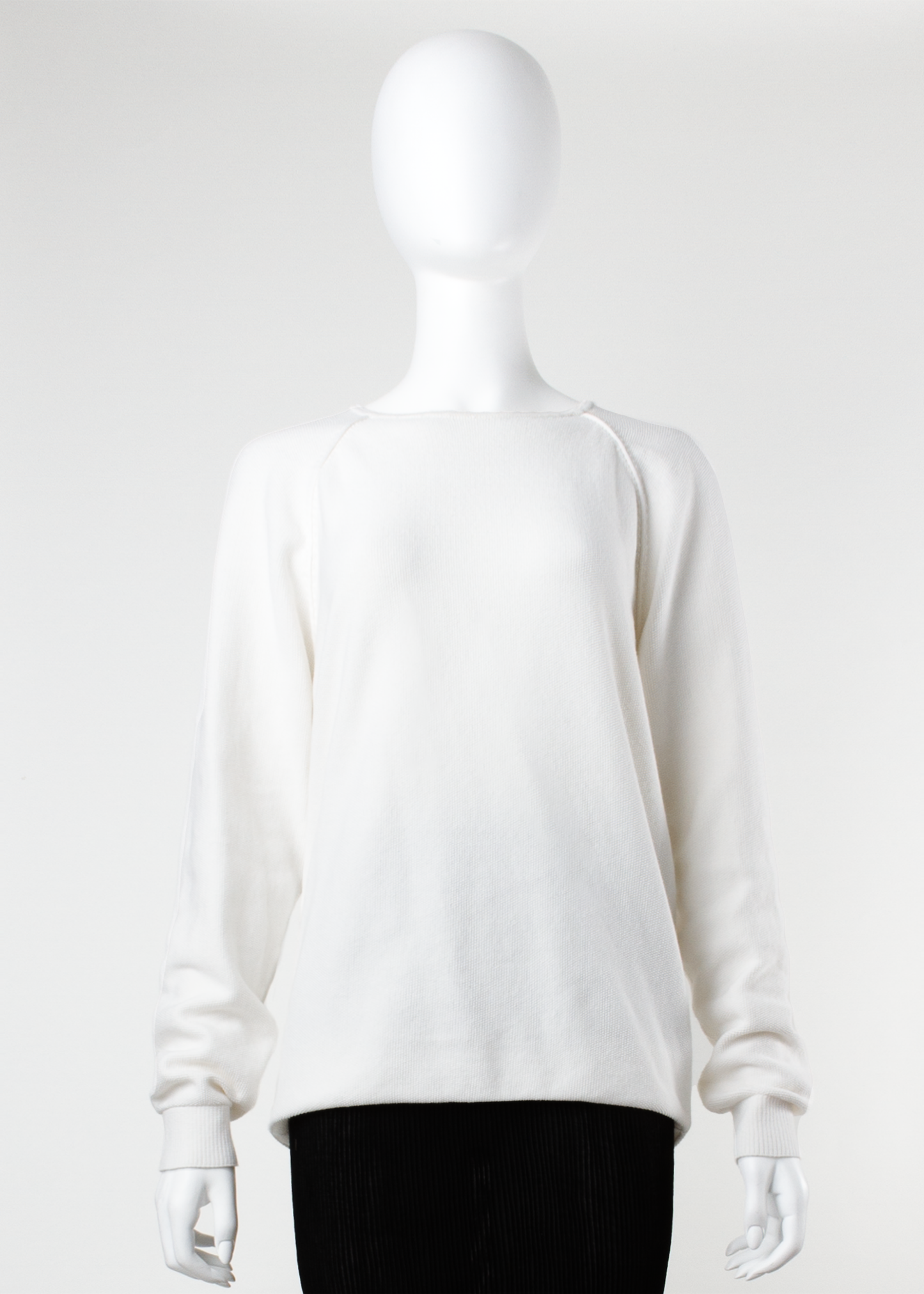 sino sweater - white