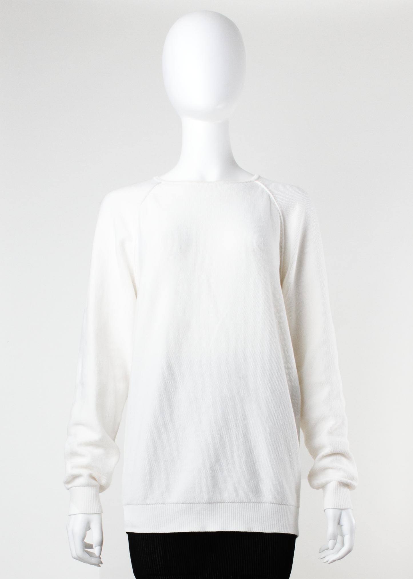 sino sweater - white