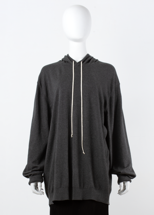 slump sweater - charcoal