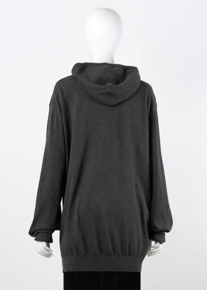 slump sweater - charcoal
