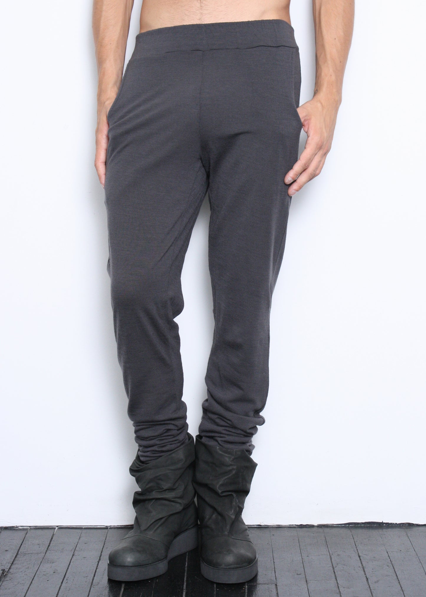 ARCHIVE 40079 - tall sweats grey