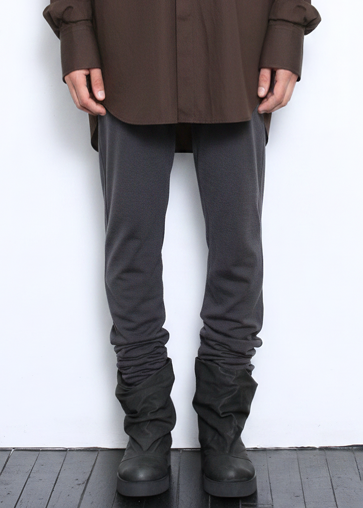 ARCHIVE 40079 - tall sweats grey