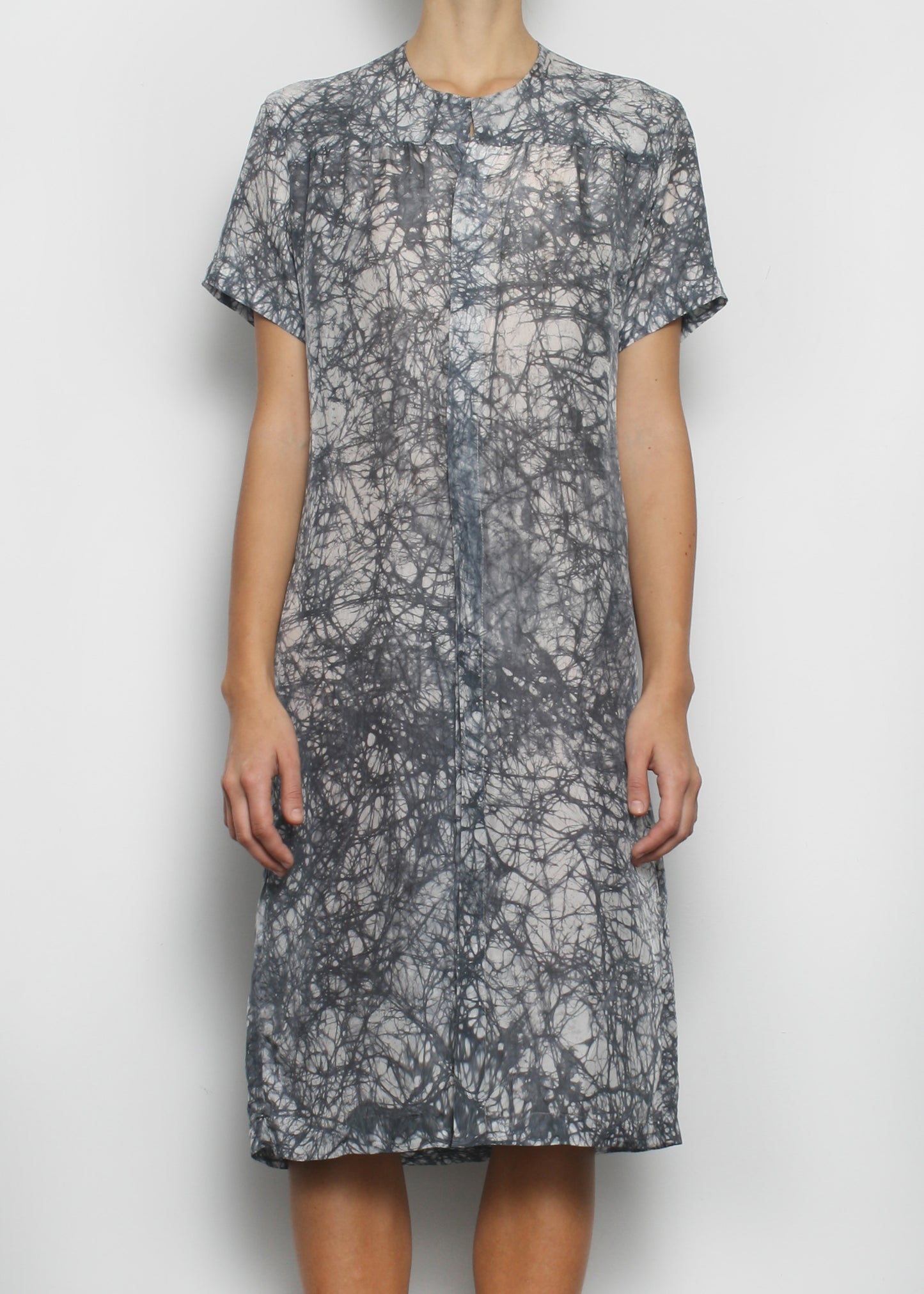 ARCHIVE 40061 - taper shirt grey crackle